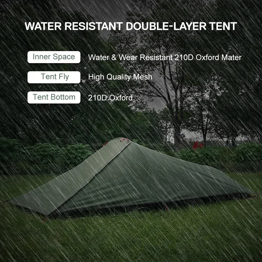 Ultralight Outdoor Single Person Camping Tent-3