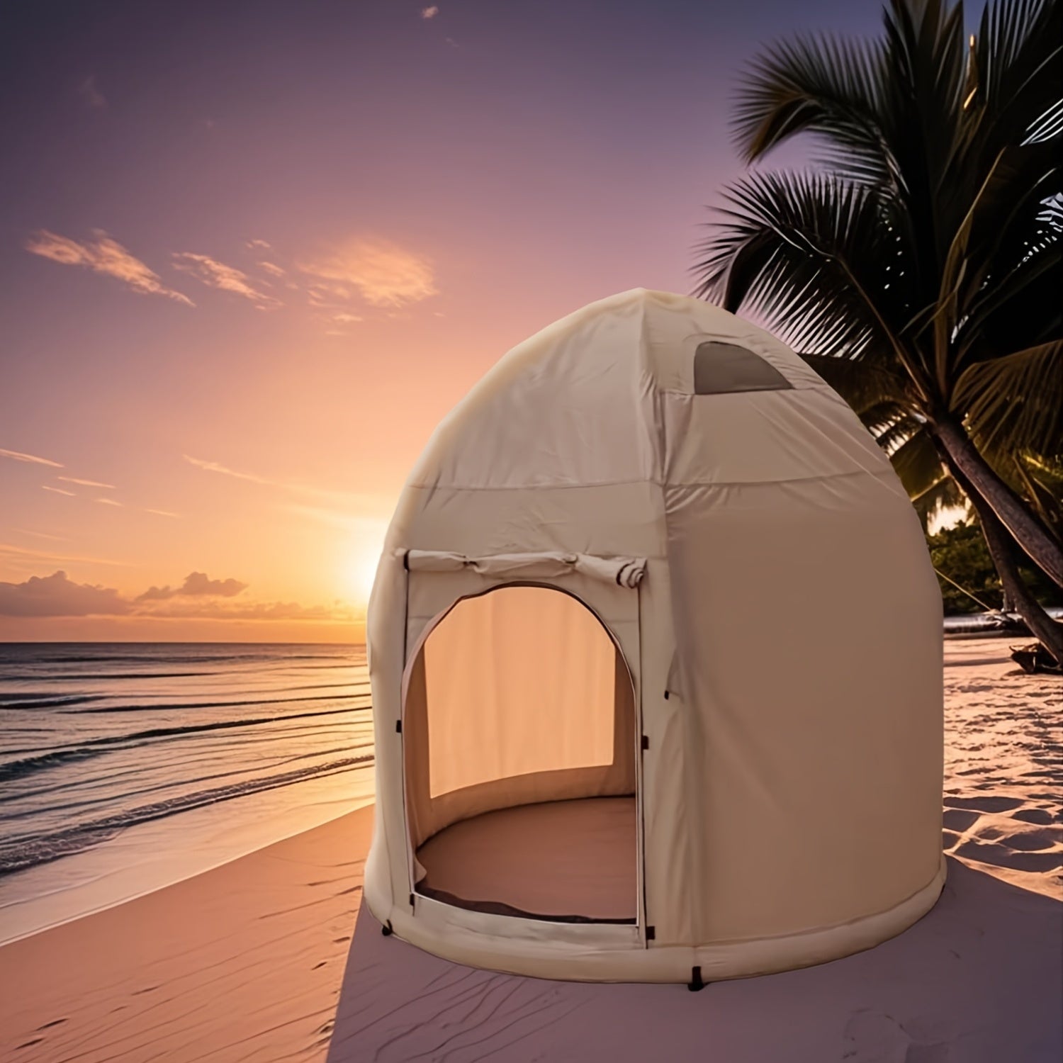 Spherical Inflatable Tent Instant Setup Outdoor Shelter-1