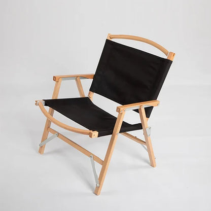 Oak Solid Wood Kermit Chair Outdoor Folding Chair Portable Fishing Stool Camping Folding Chair Camping Chair Beach Chair