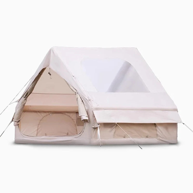 Full Automatic Inflatable Tent Outdoor 6.3M² Cabin Folding Camping Tent Quick Opening Tent Family Air Tent Waterproof Thickened