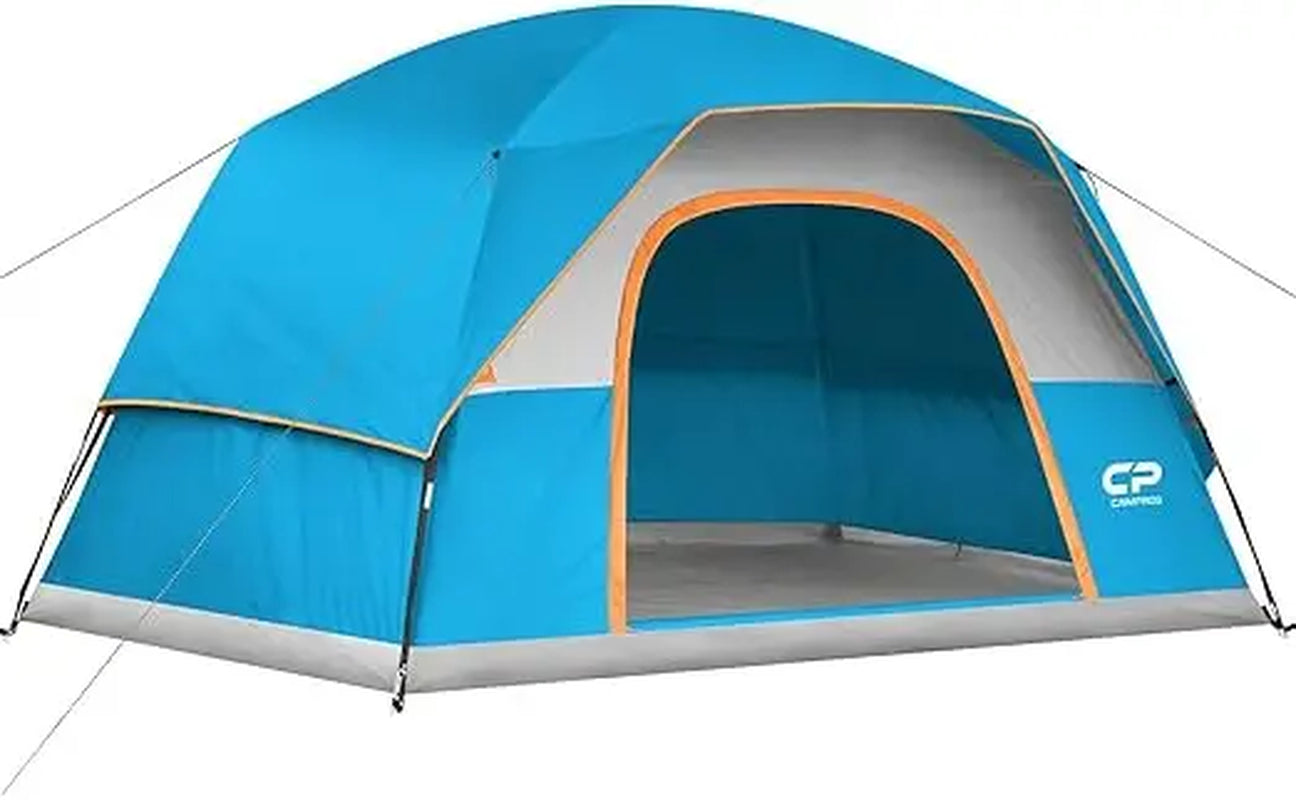 Tents for Camping 4-6 Person Tent Waterproof Windproof Double Layer Family Camping Tent, Easy Setup Dome Tent with Large Mesh W
