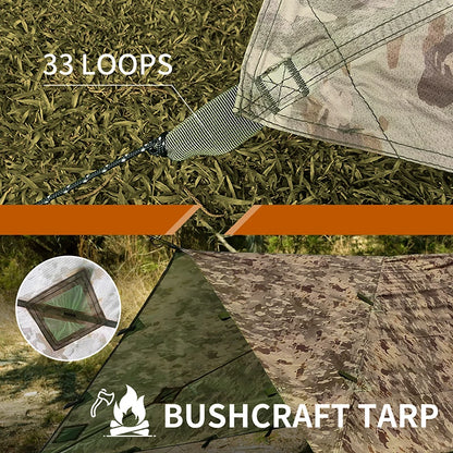 Lightweight Waterproof Sunshade Outdoor Awning Mat Tent Camping Shelter Beach Heat Tents Patio Tarp Hammock Canopy Nature Hike