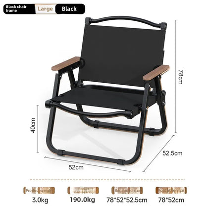 Kemite Camping Chair, Outdoor Folding Chair, Portable Ultra-Light Camping Chair, Beach Chair, Outdoor Chair, Picnic