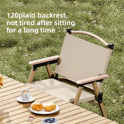 Kemite Camping Chair, Outdoor Folding Chair, Portable Ultra-Light Camping Chair, Beach Chair, Outdoor Chair, Picnic
