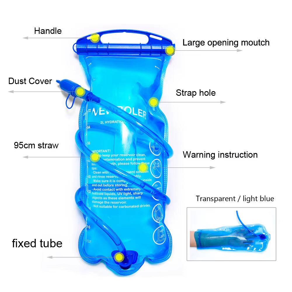 Trail Running-Ultra-Light 5L Backpack, Running Hydration Vest, Marathon, Bicycle 2L Water Bag