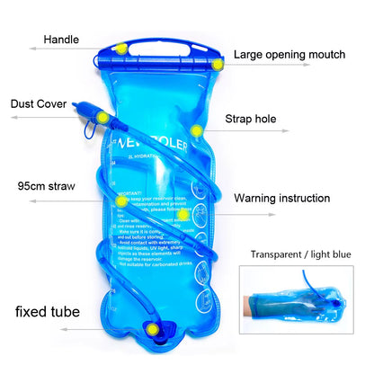Trail Running-Ultra-Light 5L Backpack, Running Hydration Vest, Marathon, Bicycle 2L Water Bag