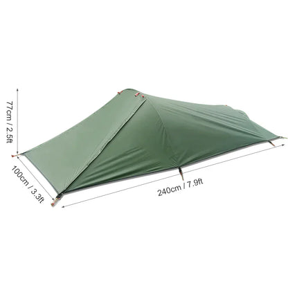 Ultralight Outdoor Single Person Camping Tent-4