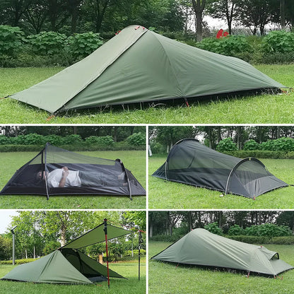 Ultralight Outdoor Single Person Camping Tent-2