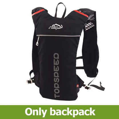 Trail Running-Ultra-Light 5L Backpack, Running Hydration Vest, Marathon, Bicycle 2L Water Bag