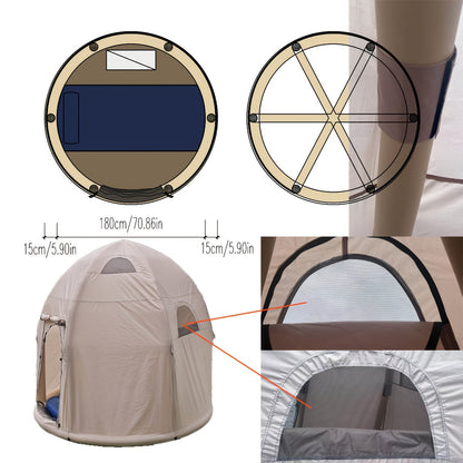Spherical Inflatable Tent Instant Setup Outdoor Shelter-2