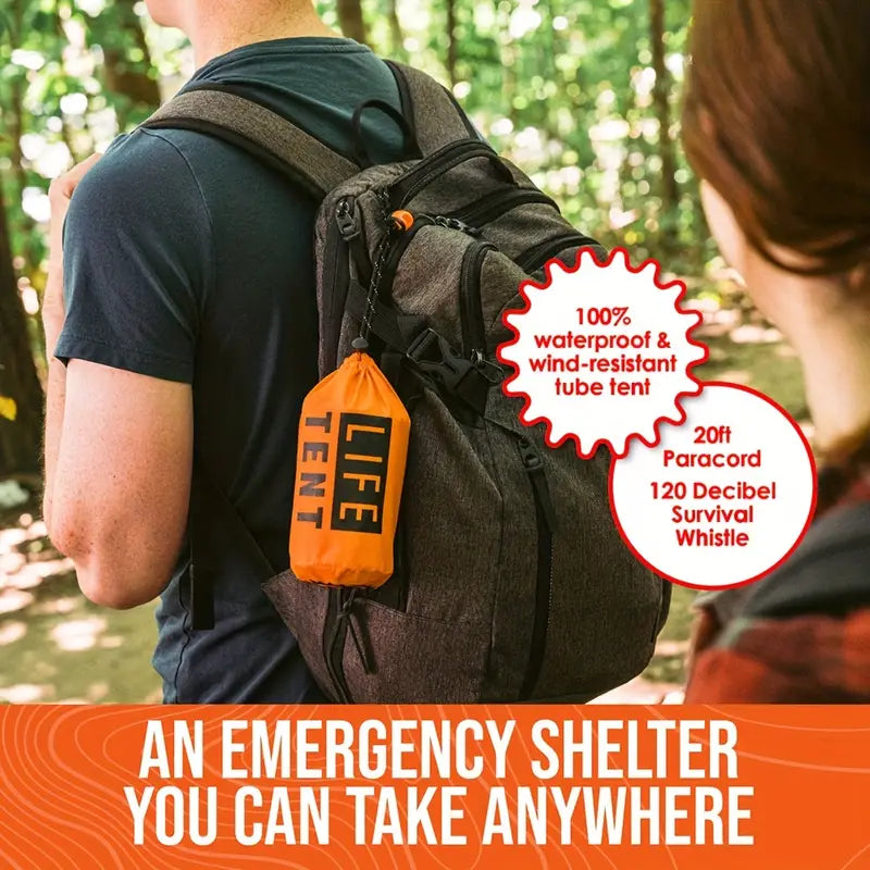 Outdoor Insulated Emergency Tent for 2 Persons-1