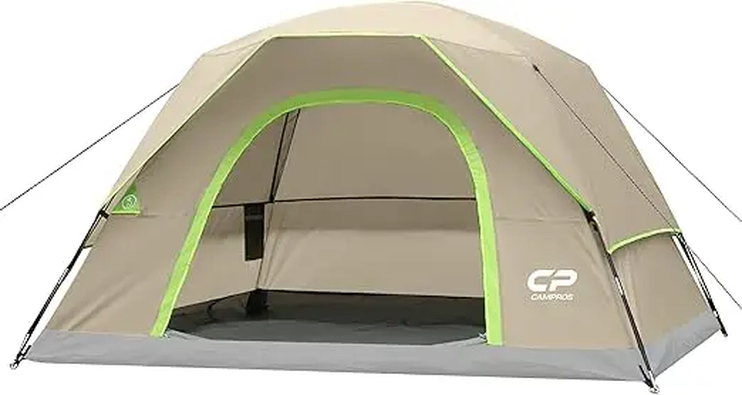 Tents for Camping 4-6 Person Tent Waterproof Windproof Double Layer Family Camping Tent, Easy Setup Dome Tent with Large Mesh W