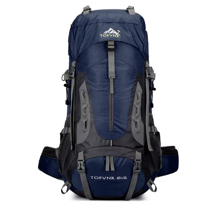 70L Camping Backpack Men'S Travel Bag Climbing Rucksack Large Hiking Storage Pack Outdoor Mountaineering Sports Shoulder Bags